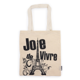 10x Sacos Tote Icónicos - Joie de Vivre - Natural 113g
