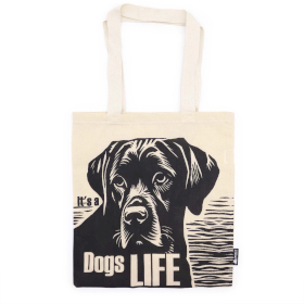 10x Sacos Tote Icónicos - Vida de Cão - Natural 113g