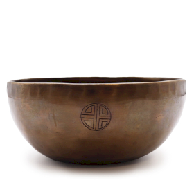 Taça Tibetana Indiana com Fases da Lua – Extra Grande (aprox. 1500g) – 22cm