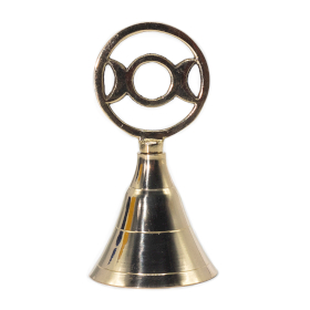 4x Sinos de Latão para Altar - Três Luas