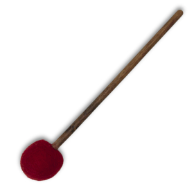 Bastão Médio com Ponta Feltrada para Gongos - 30cm