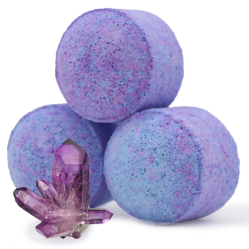 Caixa com Mini Bombas de Banho 1,3 kg - Filosofia Ametista