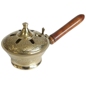 2x Queimador de Incenso Incensário Ornamentado