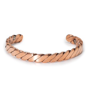 6x Pulseiras Masculinas de Cobre com Ímanes (sortidas)