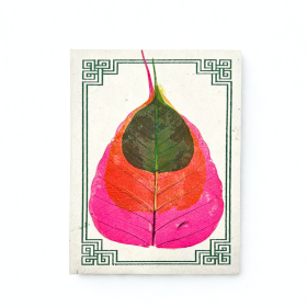 Caderno Médio Lokta Folha de Bodhi (sortidos)