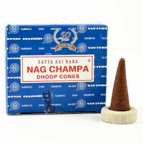 12x Incenso Nagchampa Dhoop Conos
