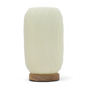 Candeeiro Estilo Ondas - USB (C) - 3 Níveis - Moderno Torcido
