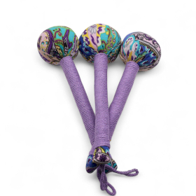 3x Martelos de Massagem com Artemísia – Roxo