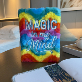 Caderno Suave - Magia na Minha Mente - 80 Páginas - Multicolorido