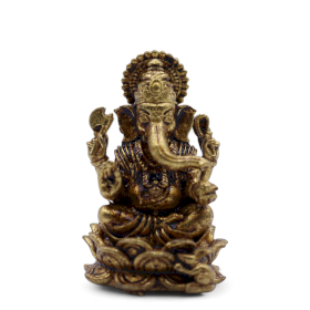 12x Deuses Miniatura em Latão – Ganesha (12g) –  30 mm