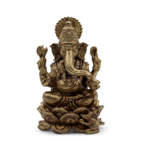 6x Deuses Miniatura em Latão – Ganesha (22g) –  37 mm