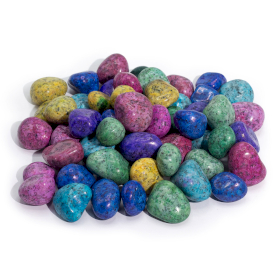 Granel de Pedra Dálmata Indiana Tratada – 1 kg (aprox. 70 pedras)