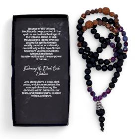Colar Essência do Vulcão – Abraçar o Lado Sombrio