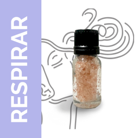 10x Sal Odorífero de Aromaterapia Sem Etiqueta - Respirar