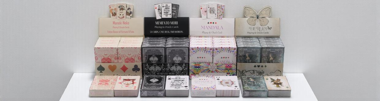 Perfeitos para lojas alternativas, espaços espirituais e boutiques de presentes.