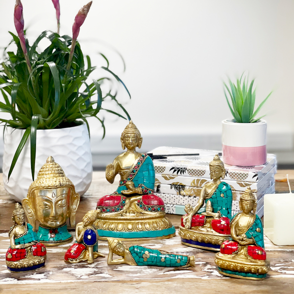 Fornecedor de estatuas de Budas em Cobre