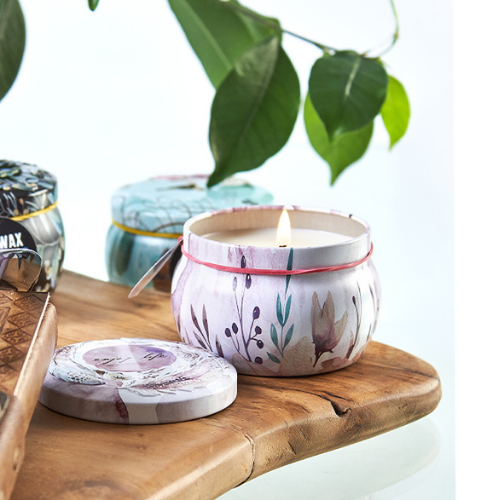 Fornecedor de velas em lata