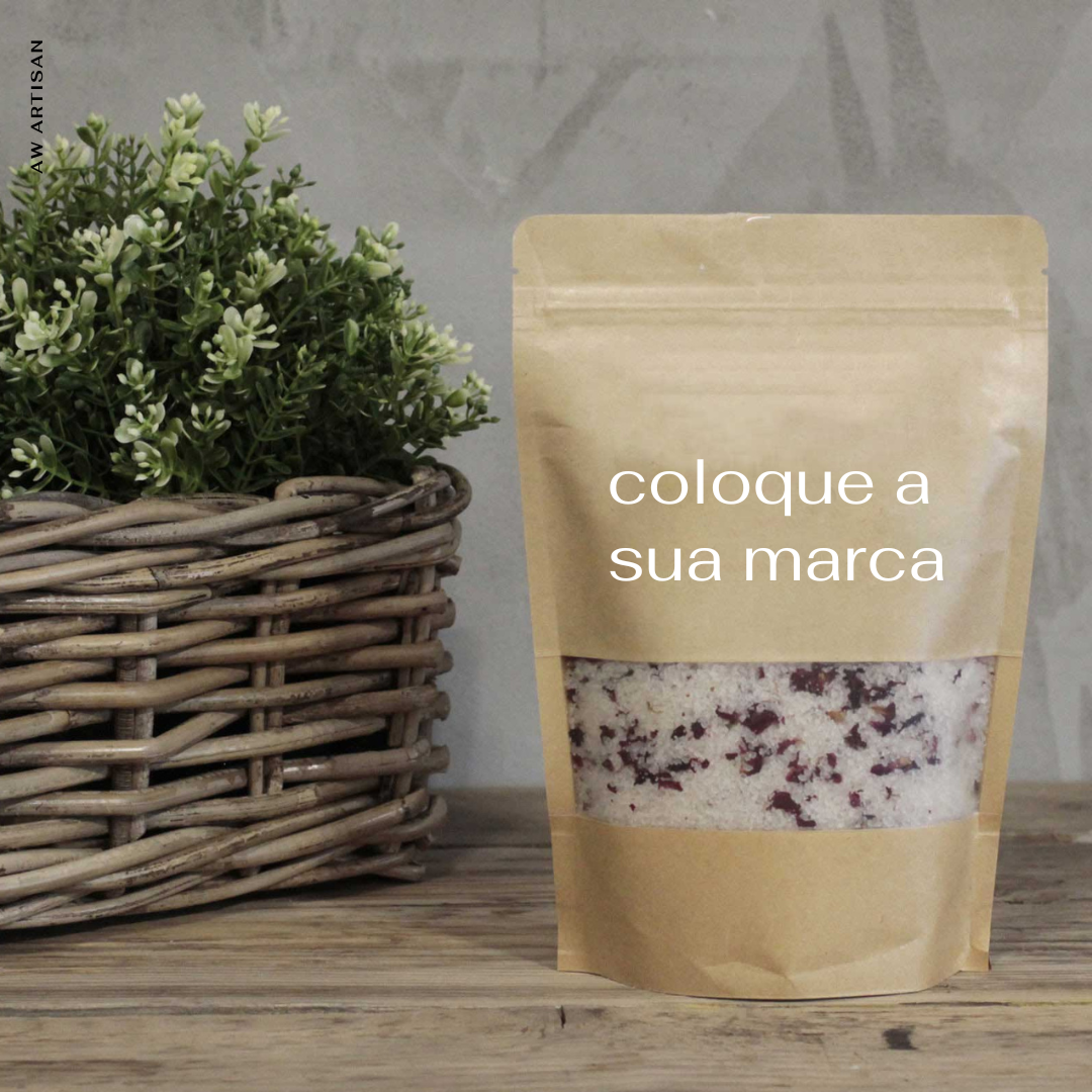 Fornecedor de Misturas de sais de banho sem etiqueta