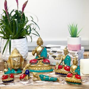 Fornecedor de estatuas de Budas em Cobre