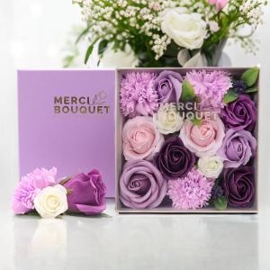 Caixas de Presente com Flores de Sabão  para revenda