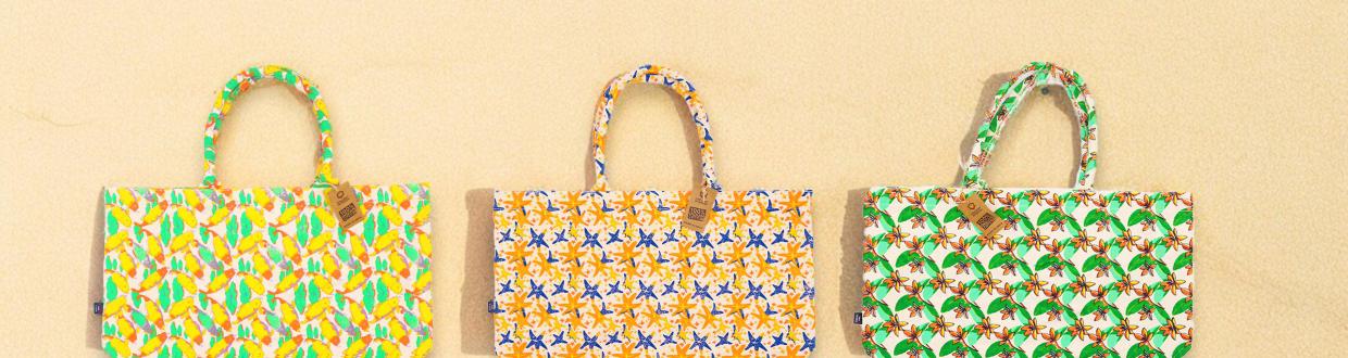 Revenda de Bolsas Florescentes para Verão