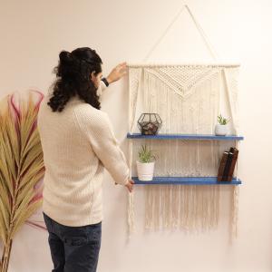 Revenda de Prateleiras em Macramé
