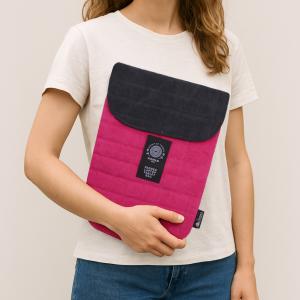 Revenda de Bolsa Acolchoada Nomad Sari em Algodão Lavado