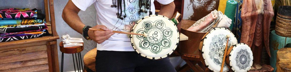 Venda por atacado de tambores com simbolos om& hamsa