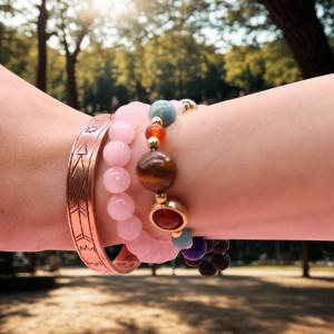 Pulseiras populares entre quem busca equilíbrio e proteção