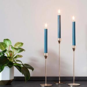 Velas não perfumadas, sem fragrância.