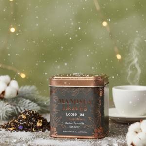 Revenda de Latas de Chá 50g Merlin's Favorite Earl Grey